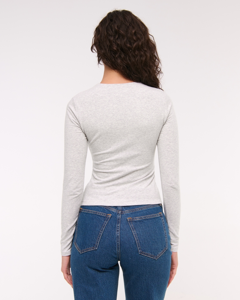 Double-Lined Long-Sleeve Baby Tee