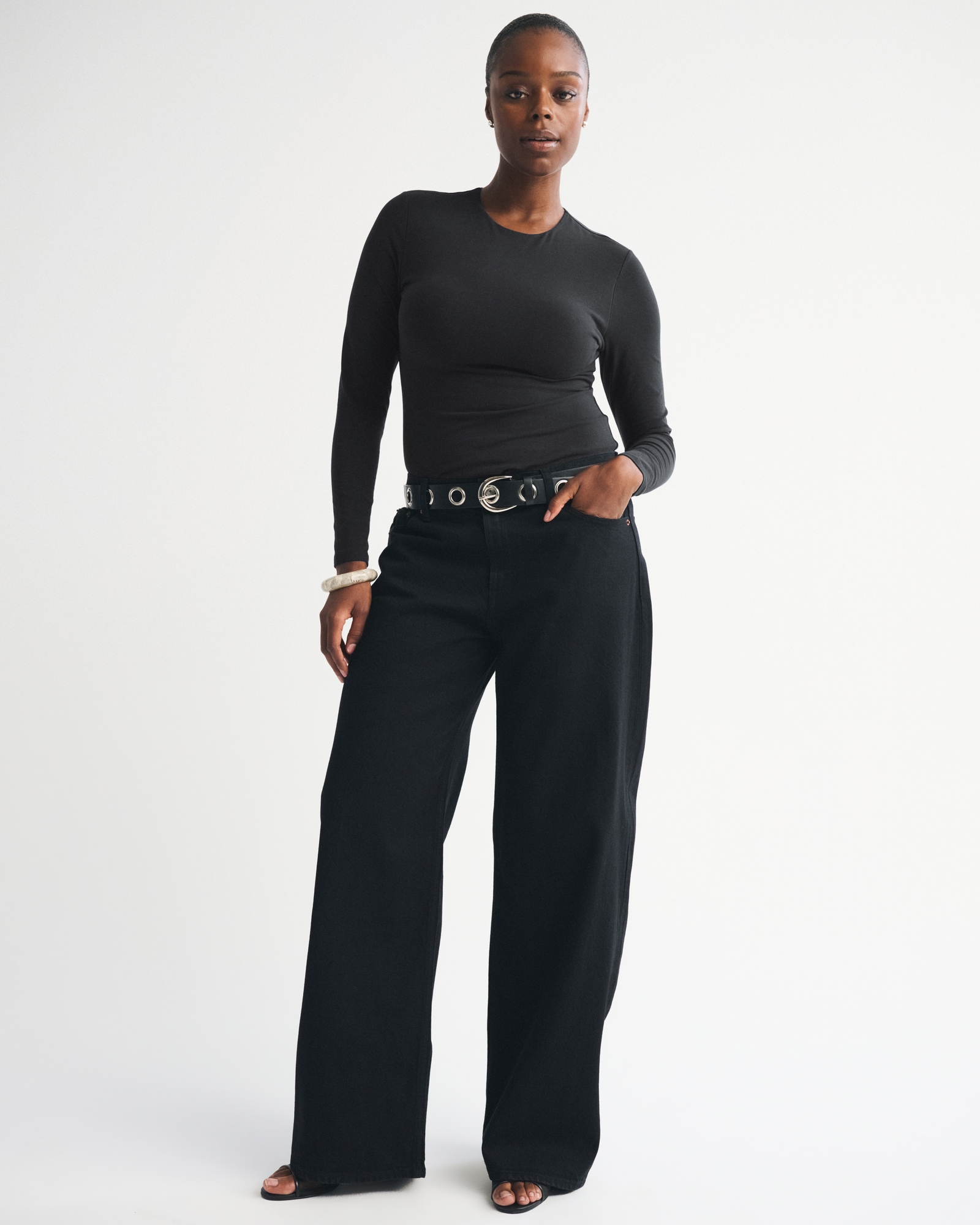 Double-Lined Long-Sleeve Baby Tee