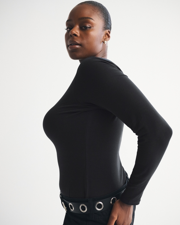 Double-Lined Long-Sleeve Baby Tee