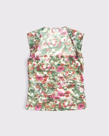 The A&F Ava Mesh Top