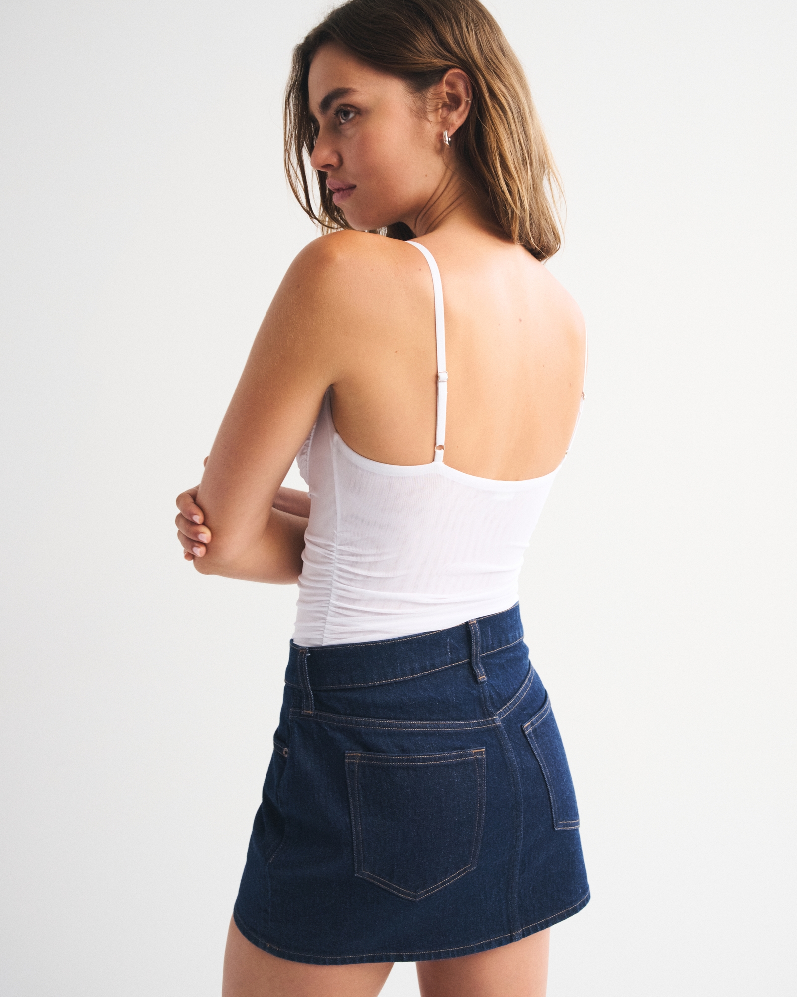 Bra-Free Mesh Bodysuit