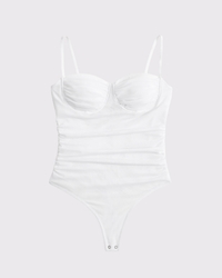 Bra-Free Mesh Bodysuit