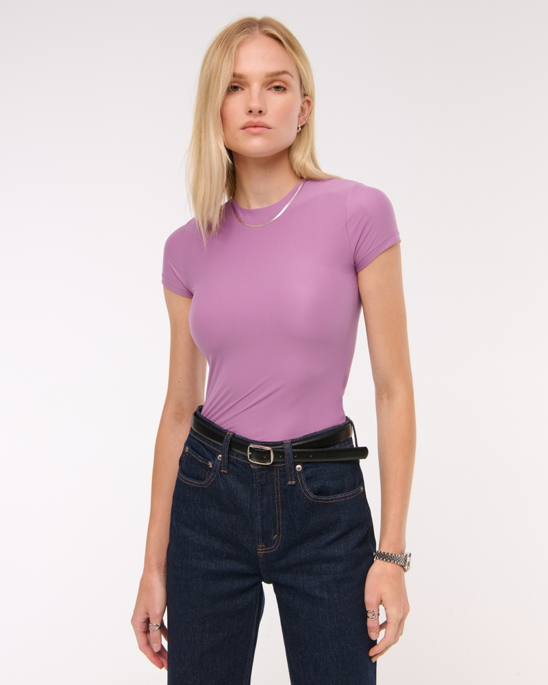 Soft Matte Seamless Tuckable Baby Tee