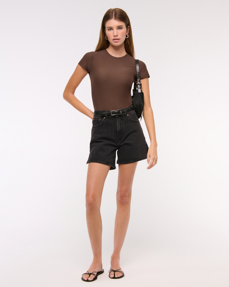 Soft Matte Seamless Tee Bodysuit