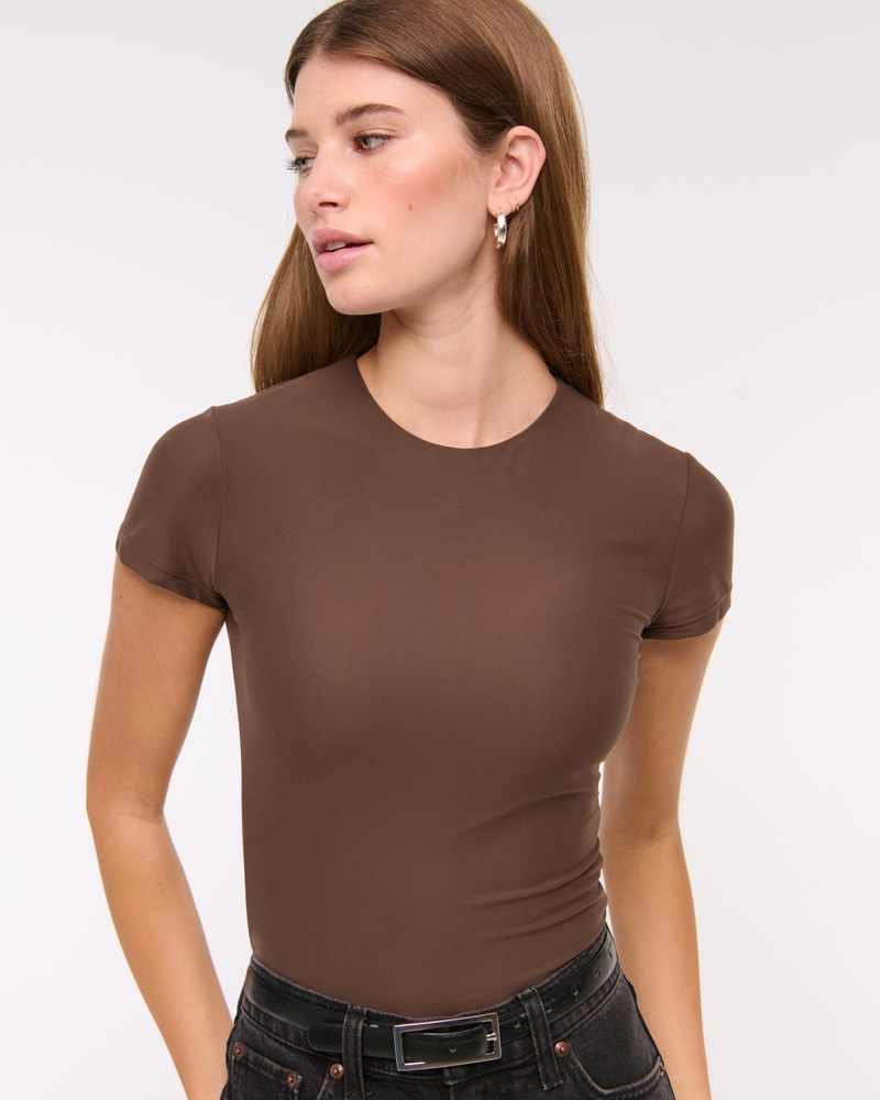 Soft Matte Seamless Tee Bodysuit