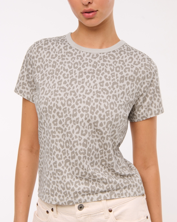 Essential Polished Body-Skimming Tee