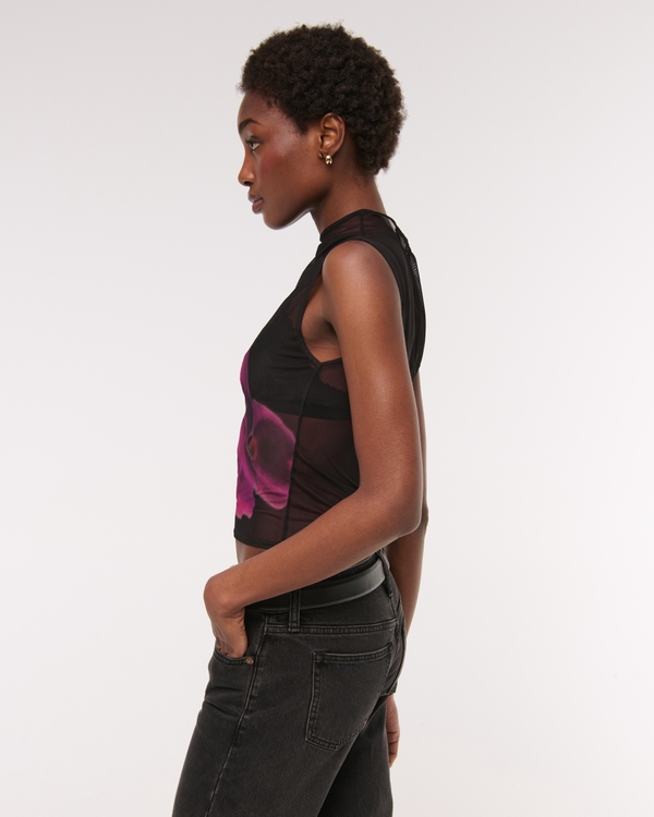 The A&F Paloma Mesh Top