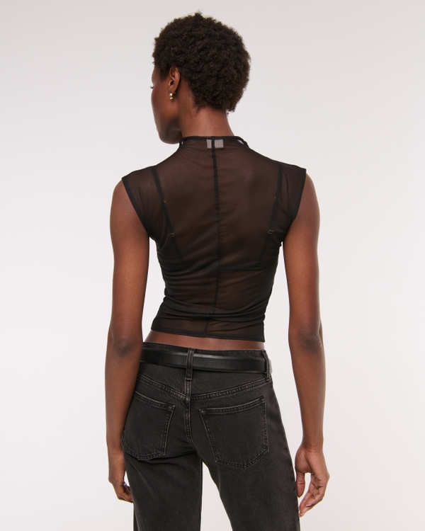 The A&F Paloma Mesh Top