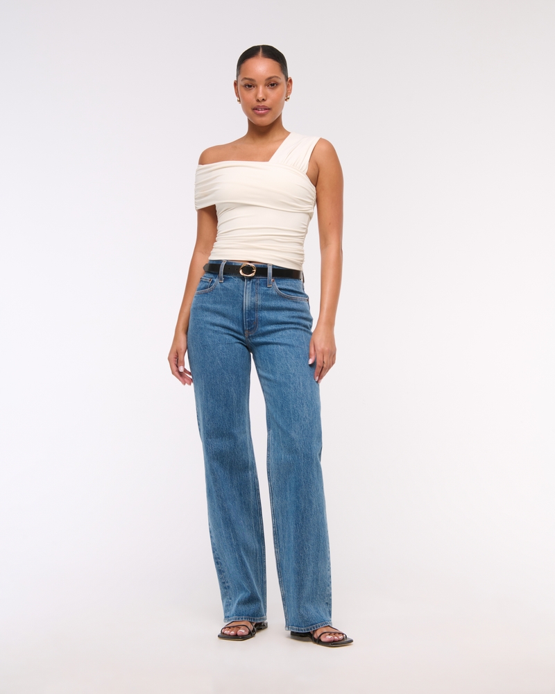Asymmetrical Wrap Top