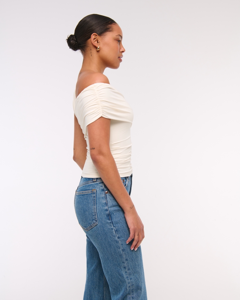 Asymmetrical Wrap Top