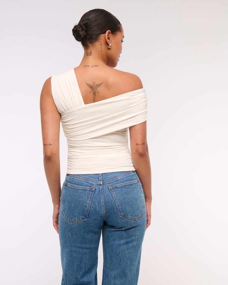 Asymmetrical Wrap Top