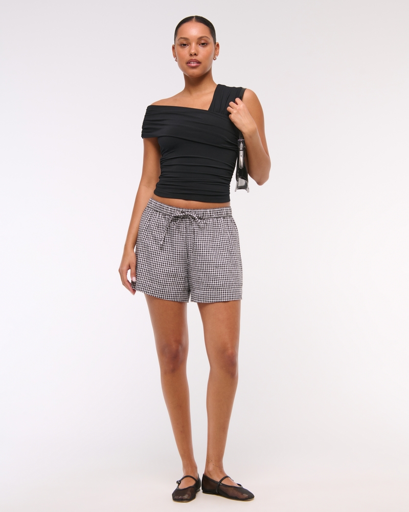 Asymmetrical Wrap Top