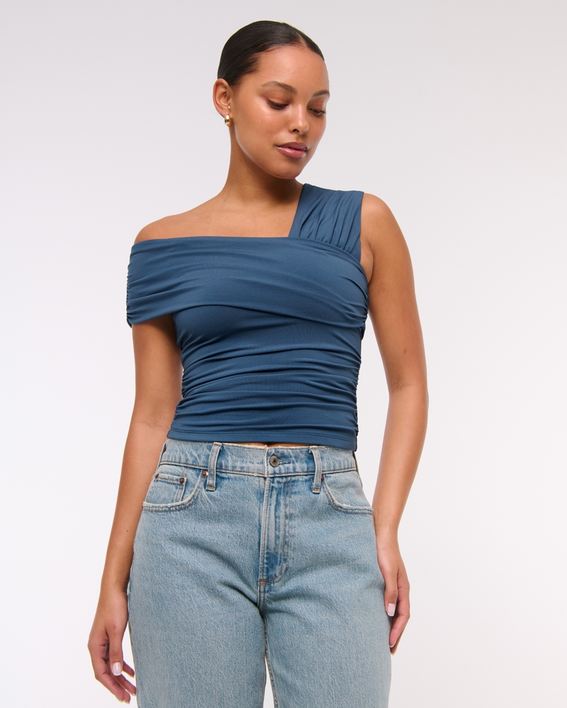 Asymmetrical Wrap Top