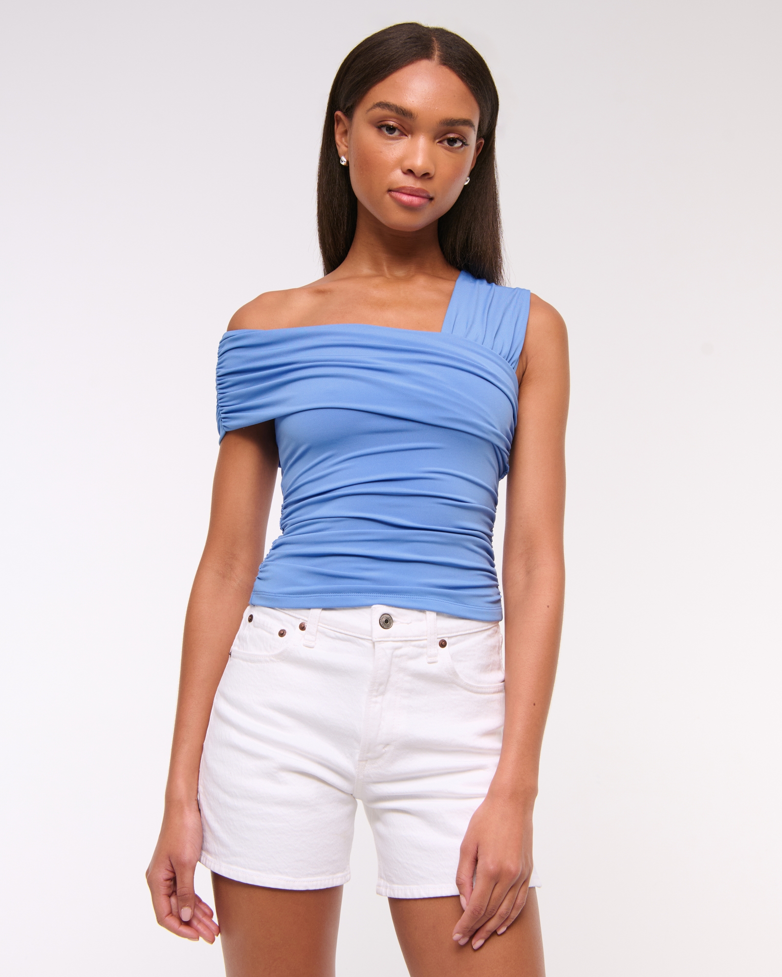 Asymmetrical Wrap Top