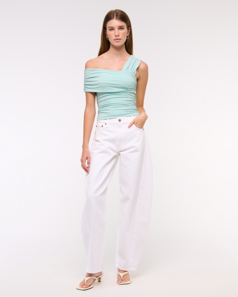 Asymmetrical Wrap Top