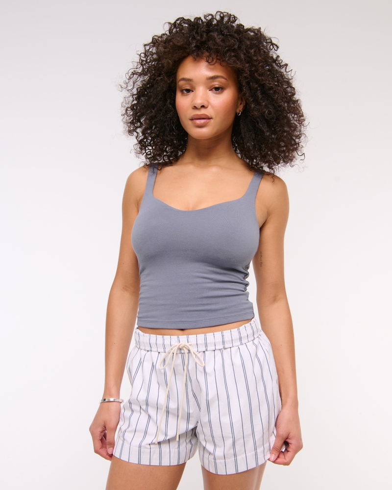 Bra-Free Seamless Sweetheart Tank