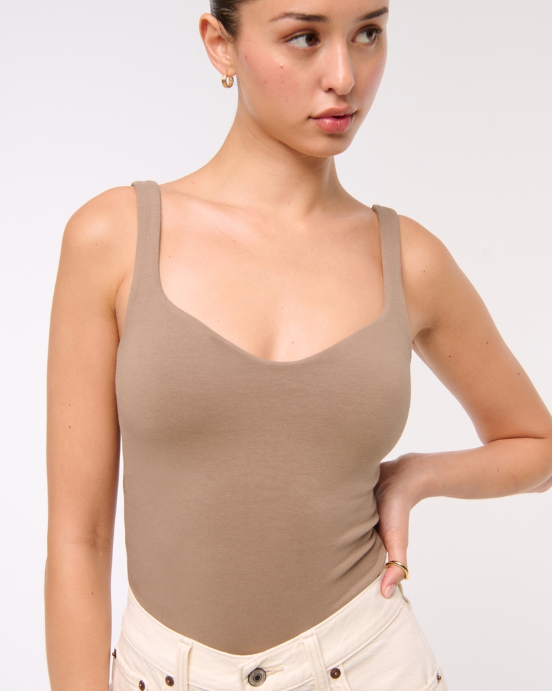 Bra-Free Seamless Sweetheart Tank