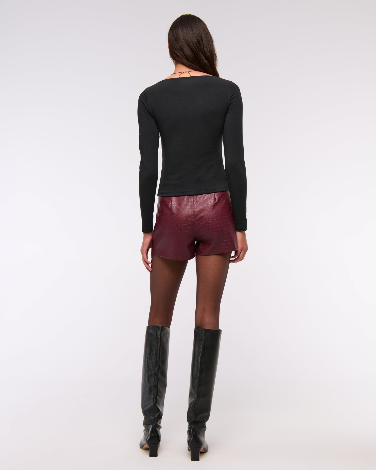 Double-Lined Wide Squareneck Top