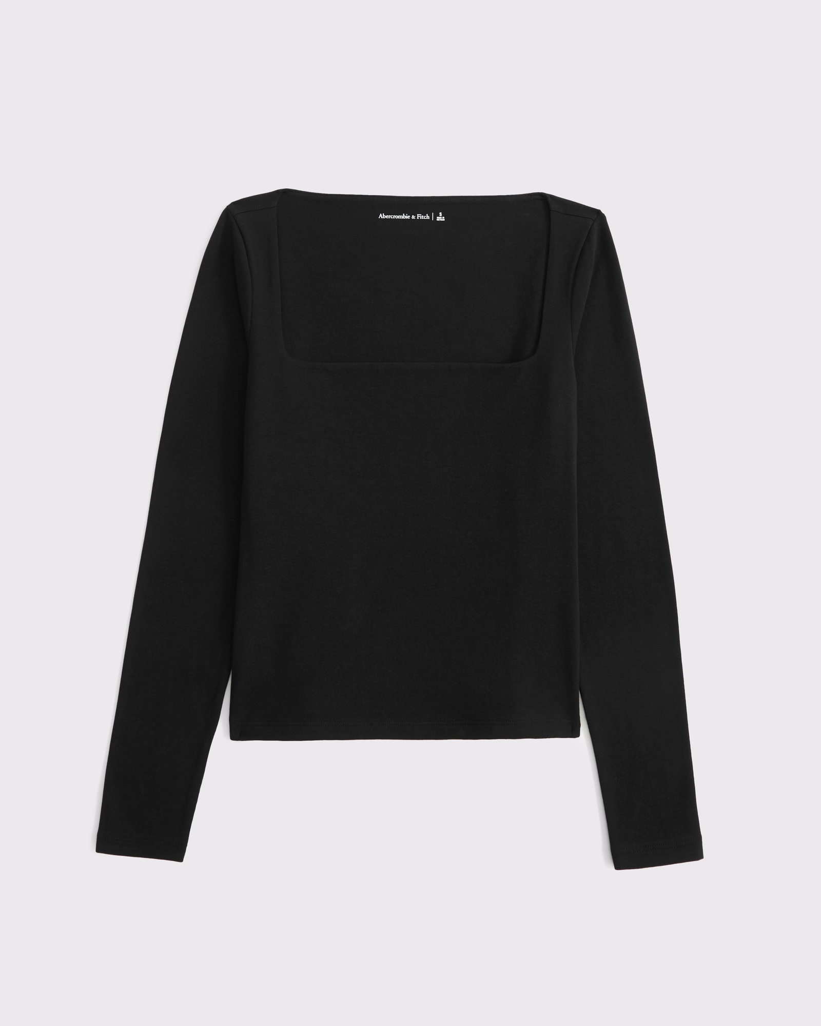 Double-Lined Wide Squareneck Top