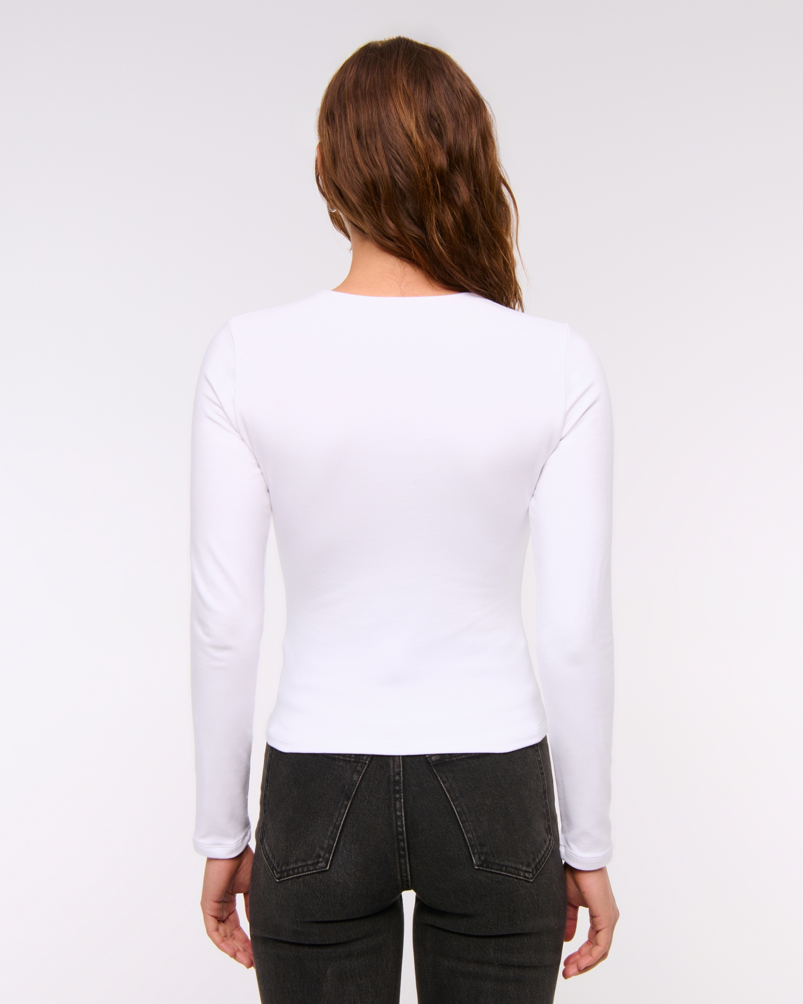 Double-Lined Long-Sleeve Baby Tee