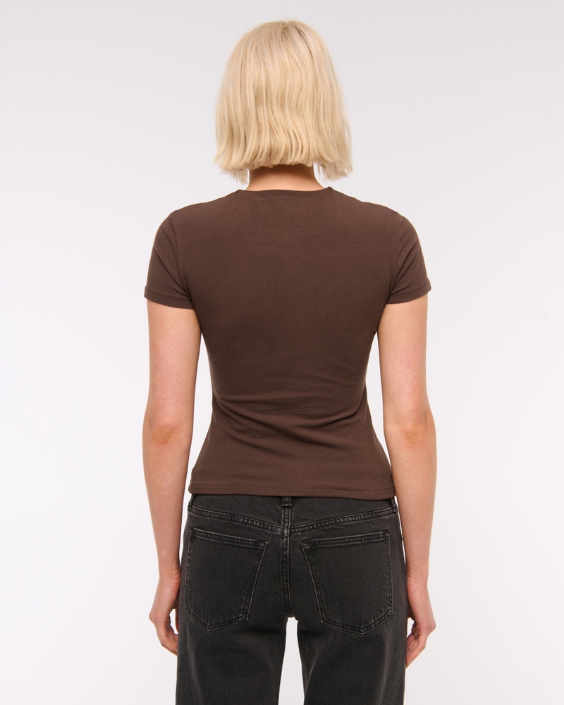 Bra-Free Double-Lined Baby Tee
