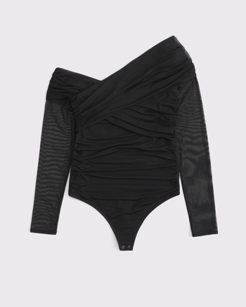 イブン=ハルドゥーン Contour Squareneck Longsleeve Bodysuit | Aritzia US
