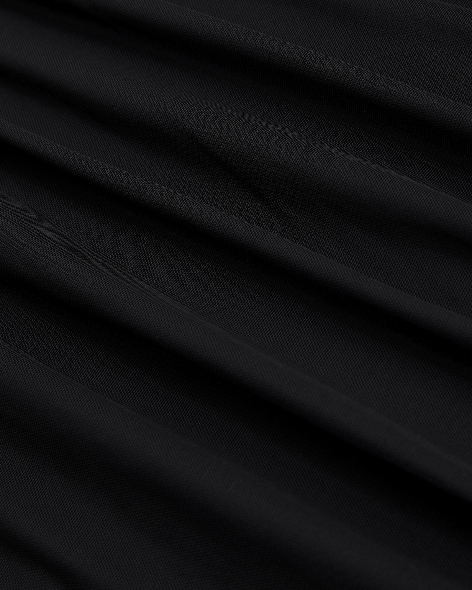 Long-Sleeve Wrap Mesh Bodysuit