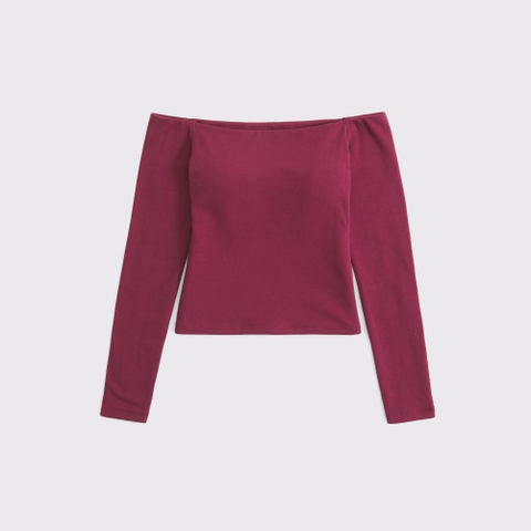 Бра Free Off-The-Shoulder, длинный рукав — Abercrombie & Fitch