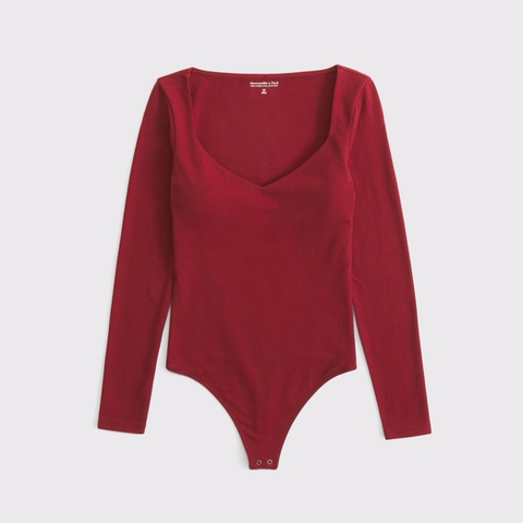 Бра Free Deep-V, без швов, хлопок — Abercrombie & Fitch