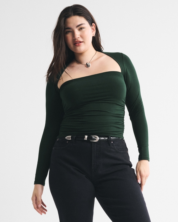 The A&F Ava Long-Sleeve Top