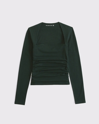 The A&F Ava Long-Sleeve Top