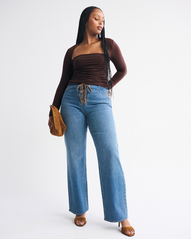 The A&F Ava Long-Sleeve Top