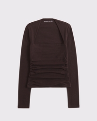 The A&F Ava Long-Sleeve Top