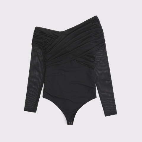 Боди Wrap, длинный рукав — Abercrombie & Fitch