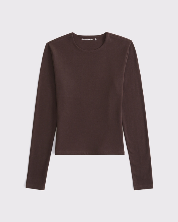 Double-Lined Long-Sleeve Baby Tee