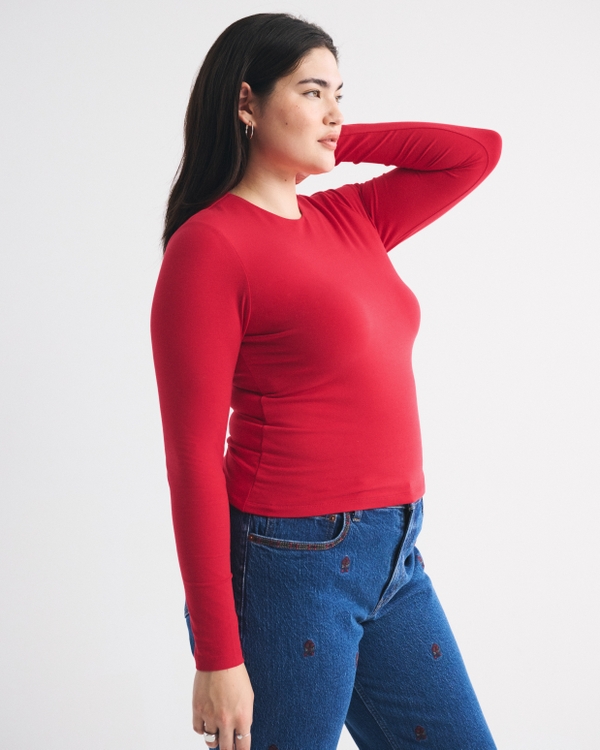 Double-Lined Long-Sleeve Baby Tee