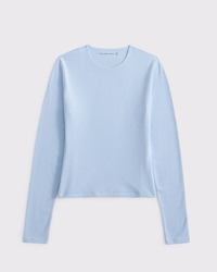 Double-Lined Long-Sleeve Baby Tee