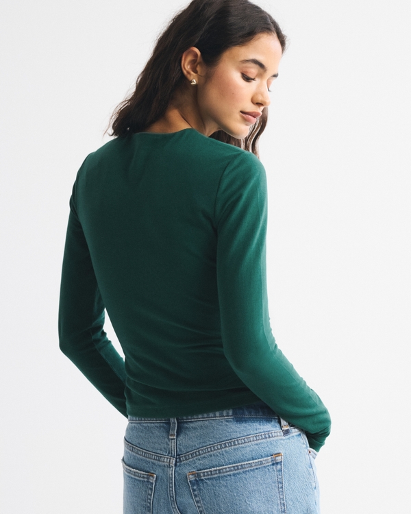 Double-Lined Long-Sleeve Baby Tee