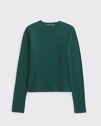 Double-Lined Long-Sleeve Baby Tee