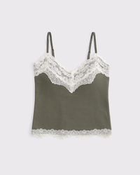 Bra-Free Lace-Trim Cami