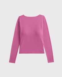 Bra-Free Cowl-Back Hardware Top