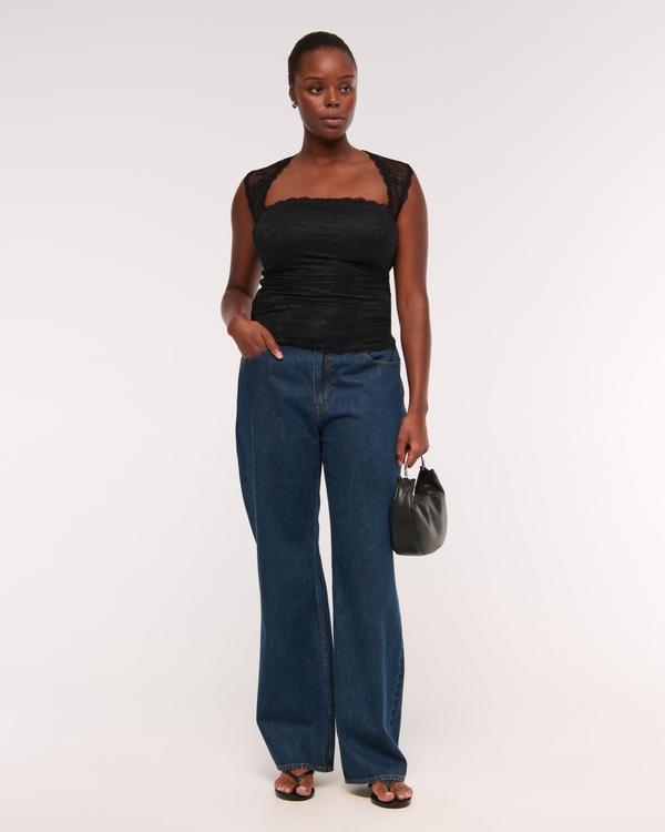 The A&F Ava Lace Top