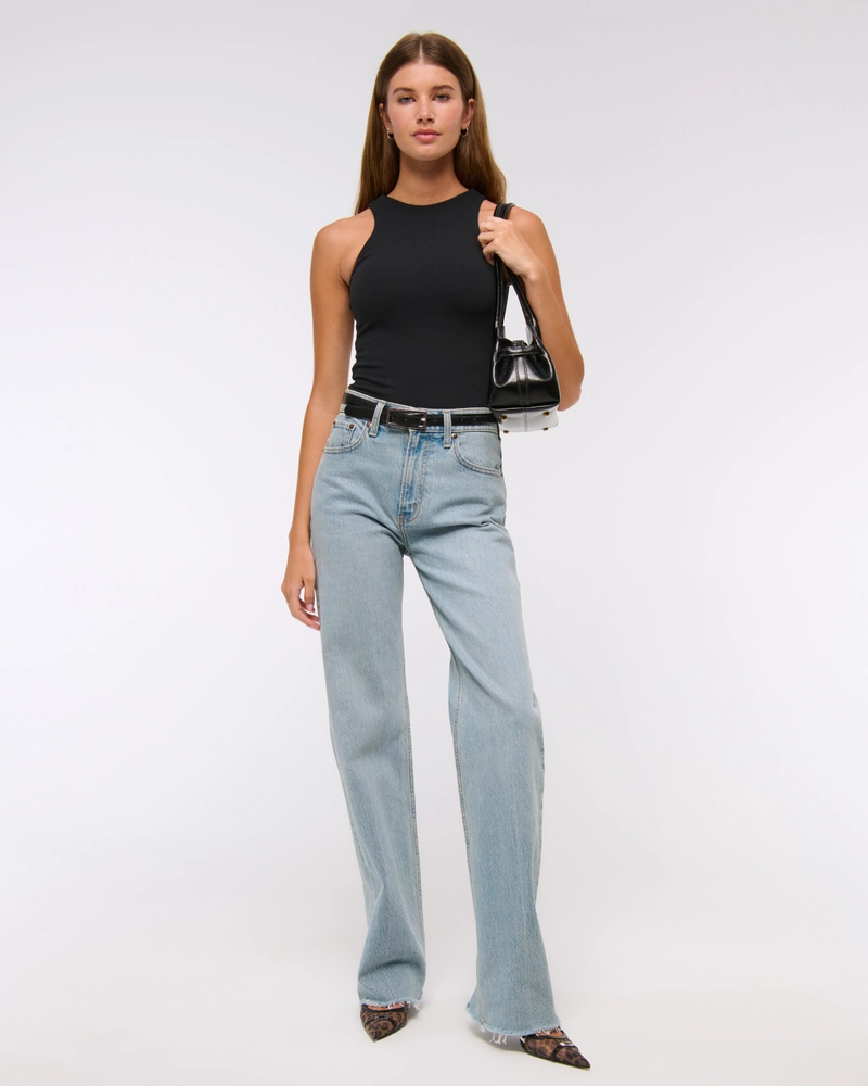 Bra-Free Open-Back Bodysuit