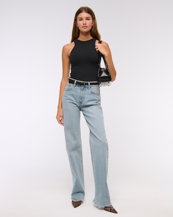 Bra-Free Open-Back Bodysuit