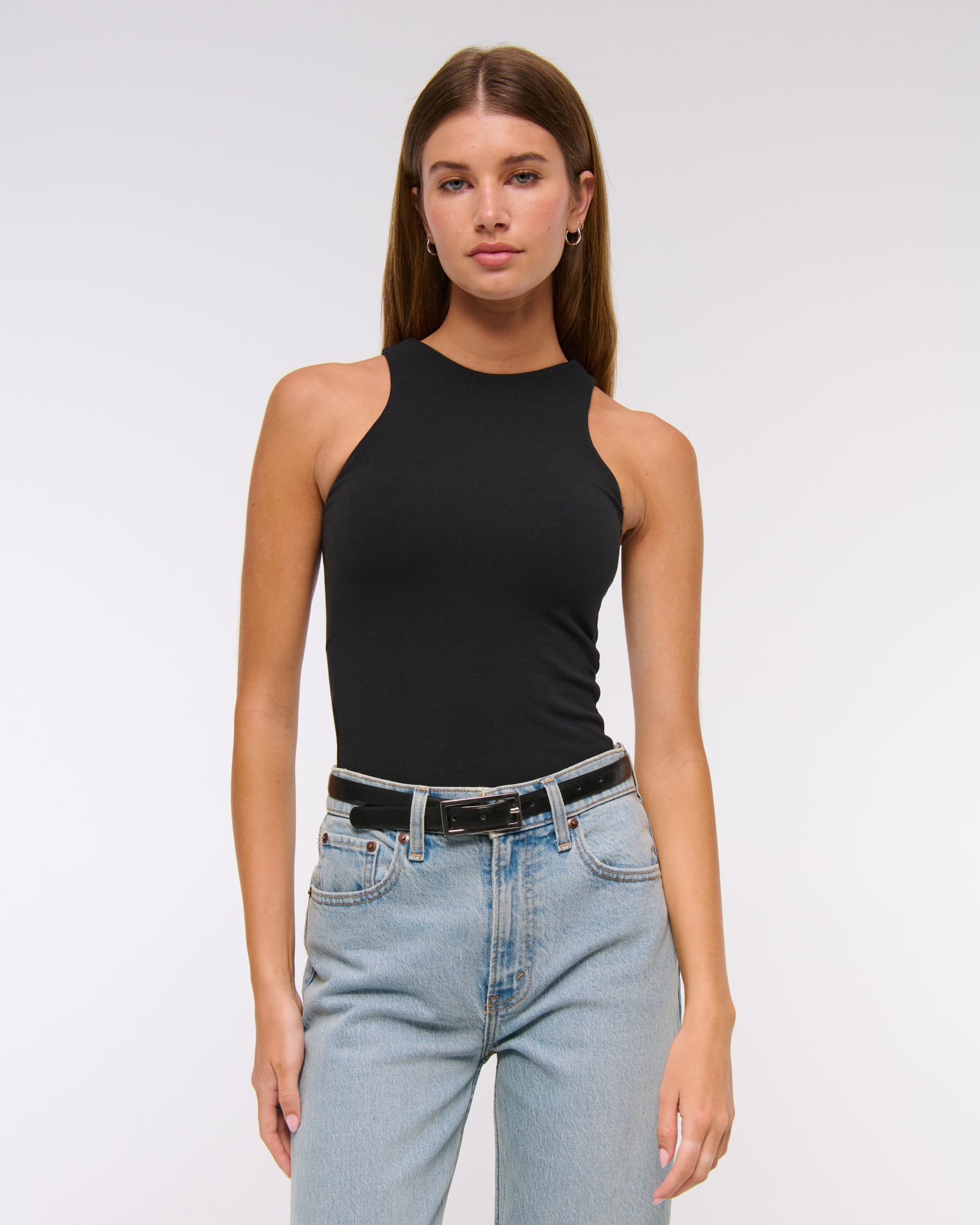 Bra-Free Open-Back Bodysuit