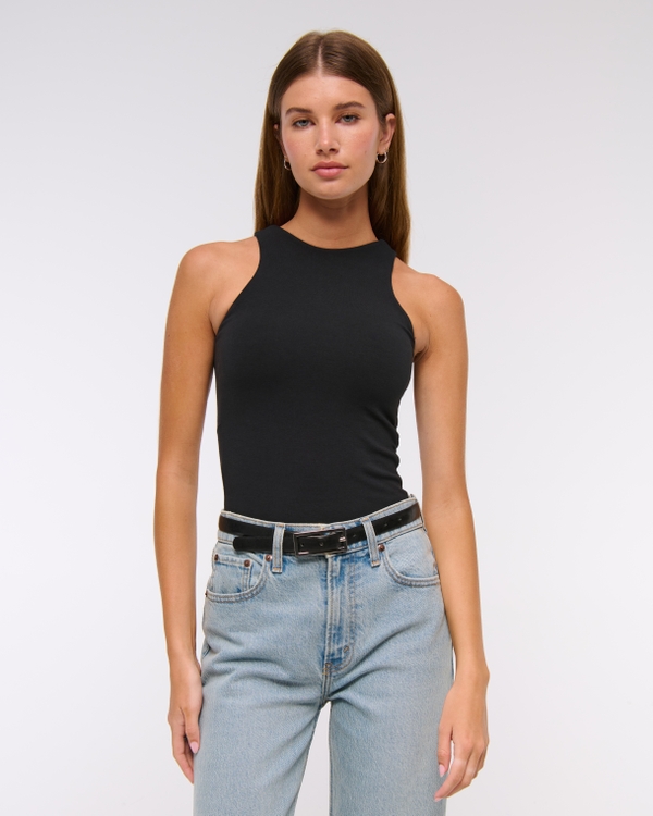 Bra-Free Open-Back Bodysuit