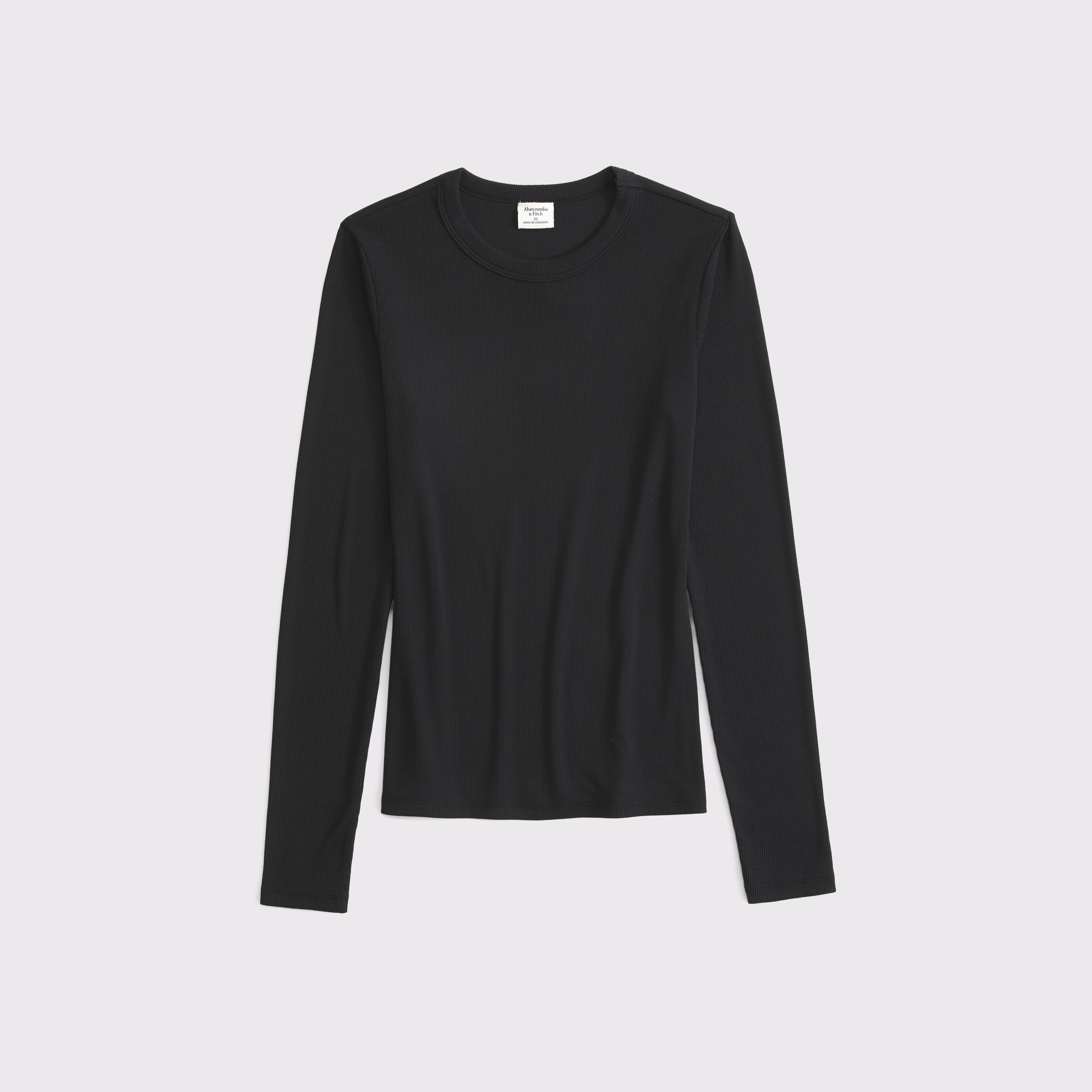 Women's Long-Sleeve Powdered Rib Tee | Women's Tops