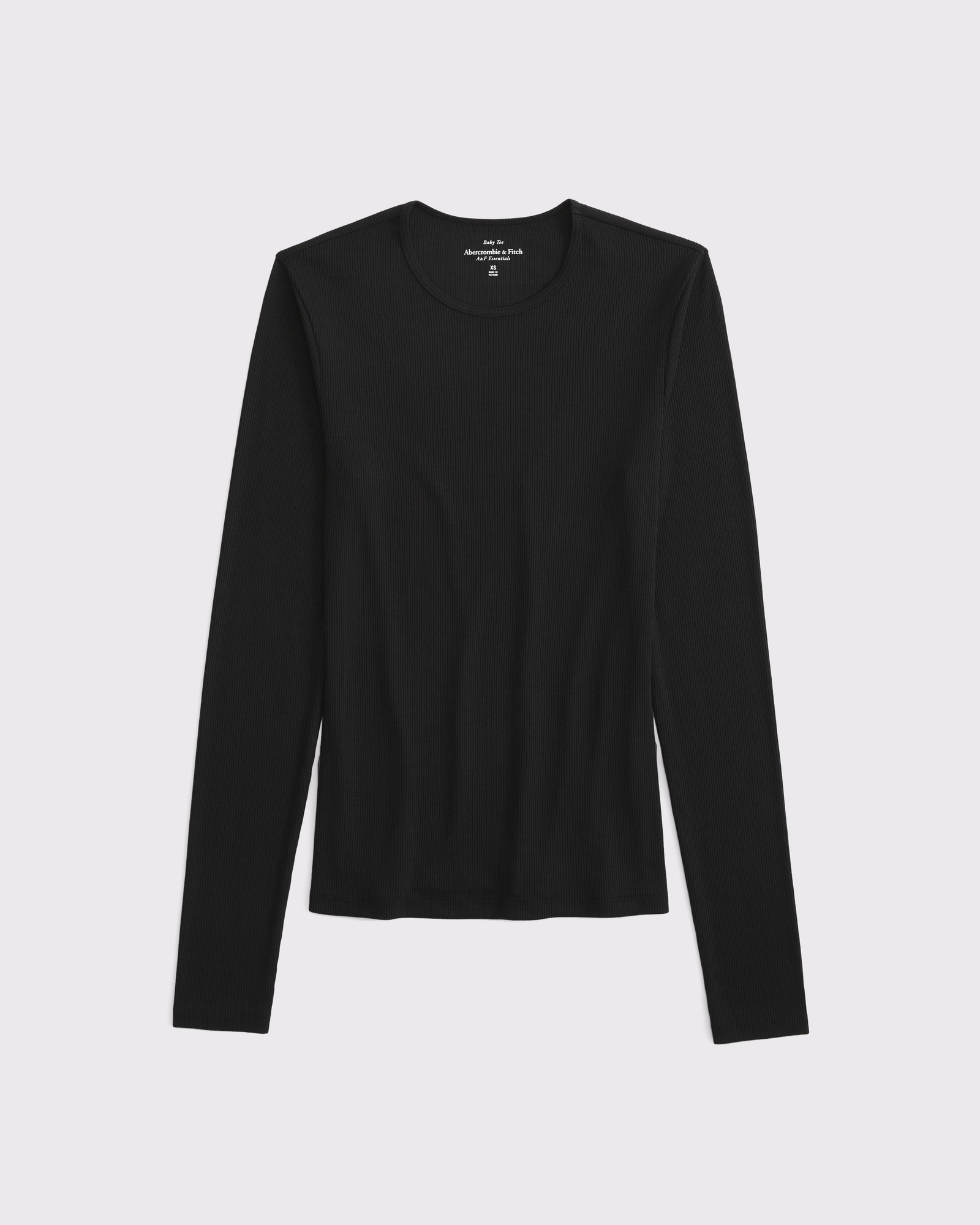 Long-Sleeve Featherweight Rib Baby Tee