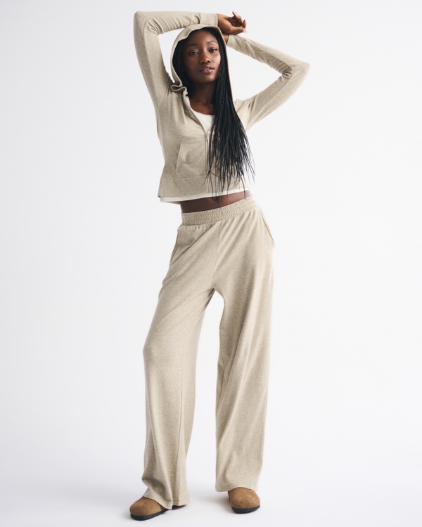 Women's Cozy Lounge Full-Zip | Women's Tops | Abercrombie.com