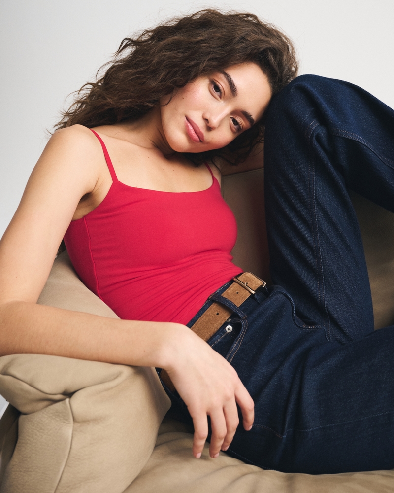 Women's Bra-Free 90s Cami | Women's Tops | Abercrombie.com